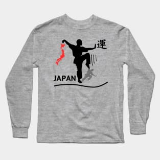 Karate Master "Shadow of Japan" Long Sleeve T-Shirt